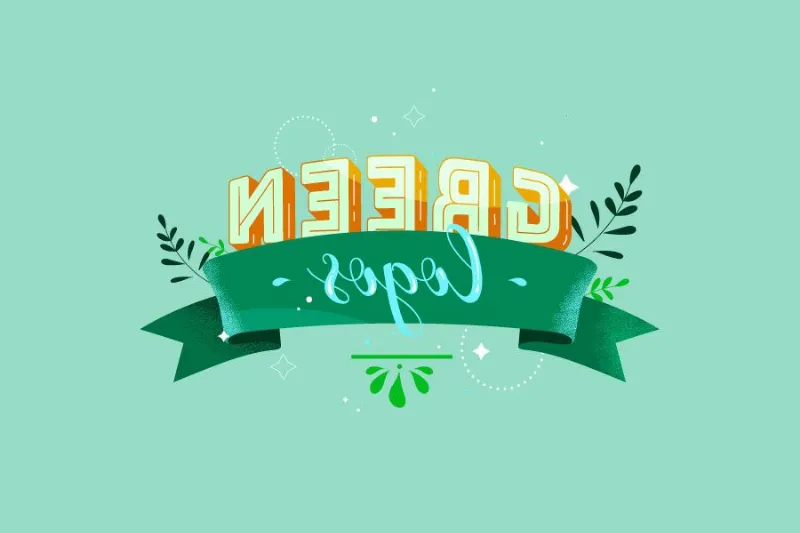 Los secretos del color verde en logotipos de diseño gráfico