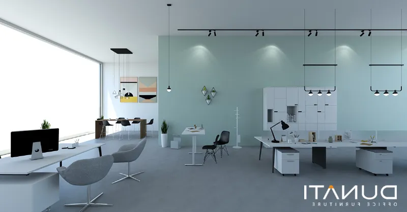 Arquitectura y el impacto del color Verde en la Oficina